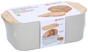 ALPINA Bread Storage Box 650gr 18.5x33x12cm- Beige