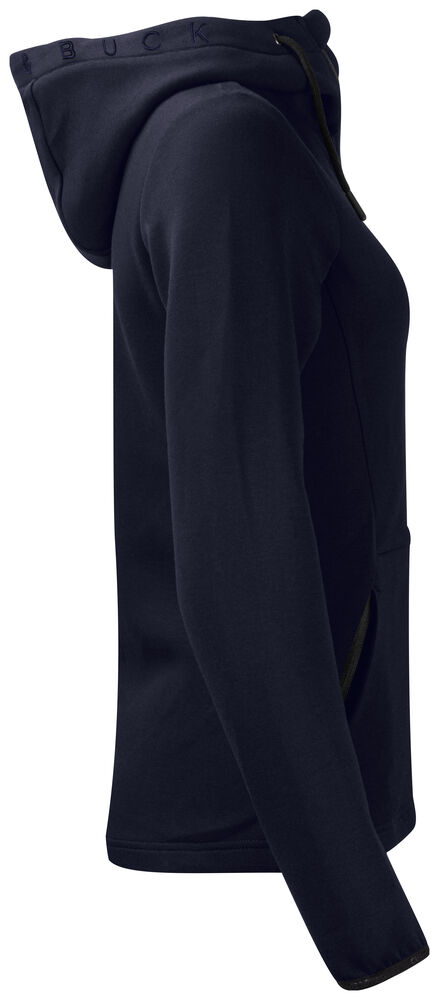 Cutter & Buck - Pemberton Hood FZ Dames Dark Navy L