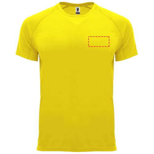 Bahrain 135 g/m² sportshirt met korte mouwen voor kinderen