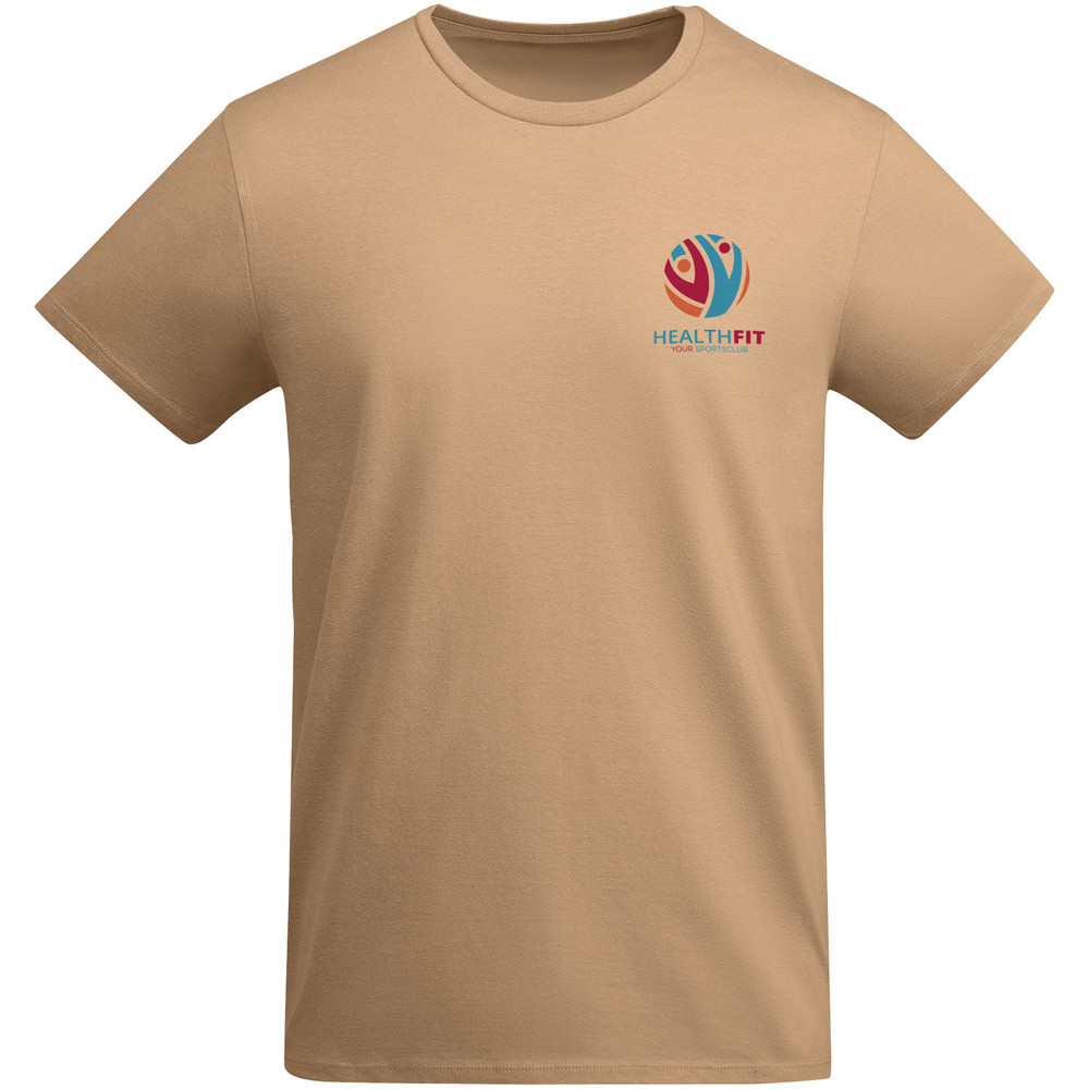 Breda 175 g/m² biologisch katoenen herenshirt met korte mouwen