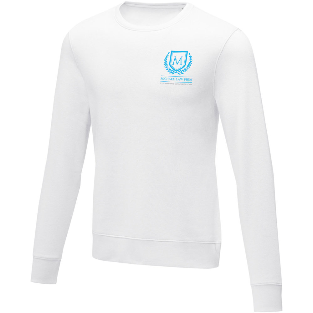 Charon 240 g/m² heren sweater met crewneck