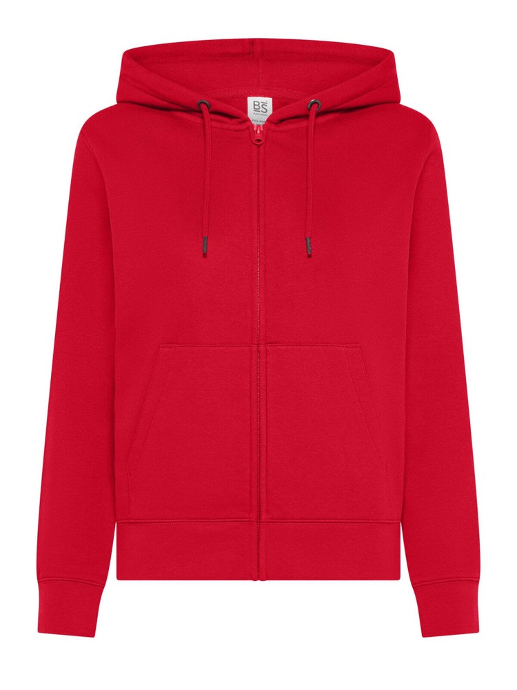 BS Vega Women Sweatshirt, 280 gr/m² - Rood (PMS 186c)