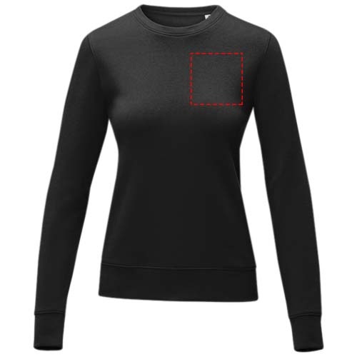 Zenon dames sweater met crewneck