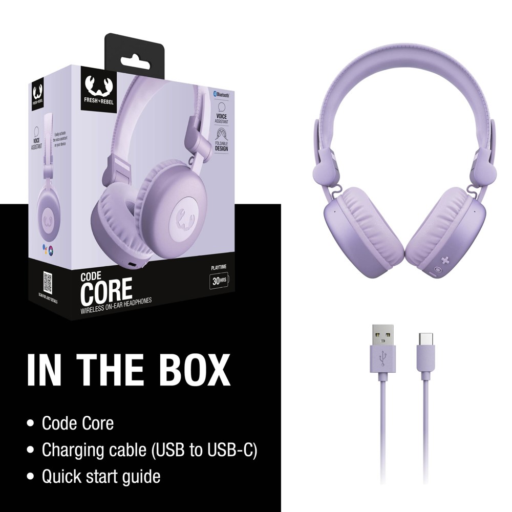 3HP1000 I Fresh 'n Rebel Code Core Draadloze on-ear koptelefoon 