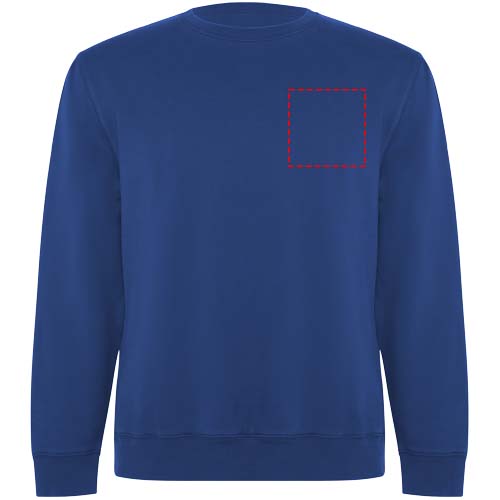 Batian 300 g/m² biologisch katoenen uniseks sweater met ronde hals