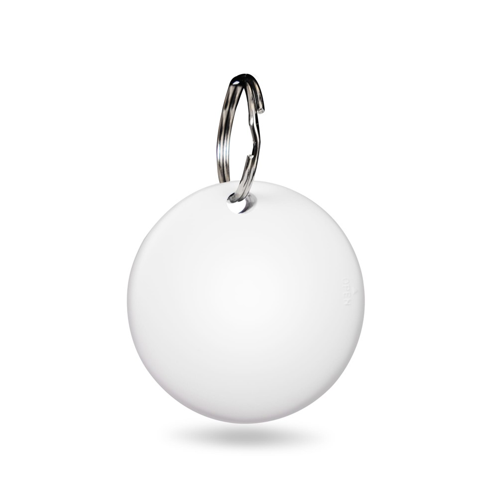 Aqiila Tagbird Waterbestendige Tracker met sleutelring - Wit