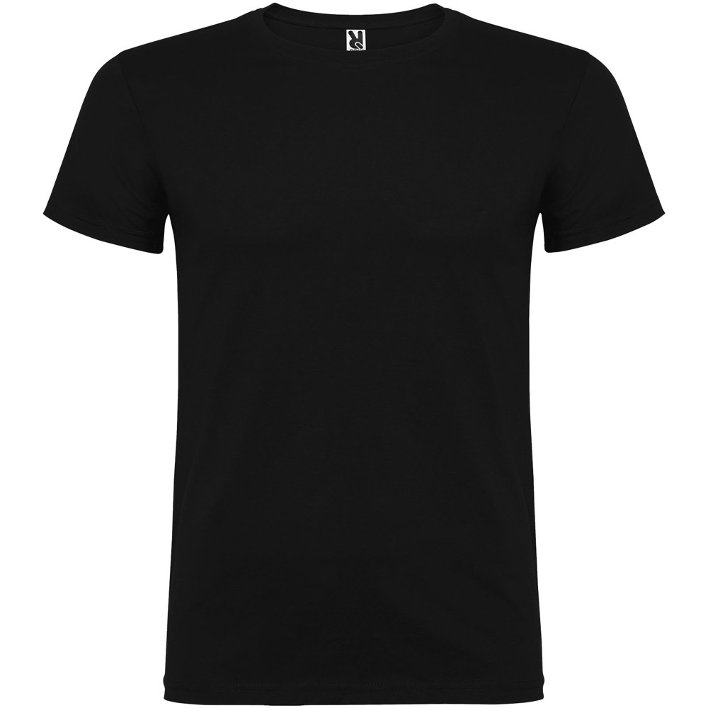 Beagle 155 g/m² kindershirt met korte mouwen - Zwart