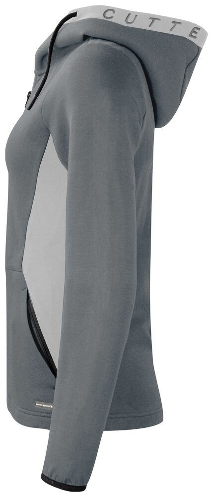 Cutter & Buck - Pemberton Hood FZ Dames Pistol XS