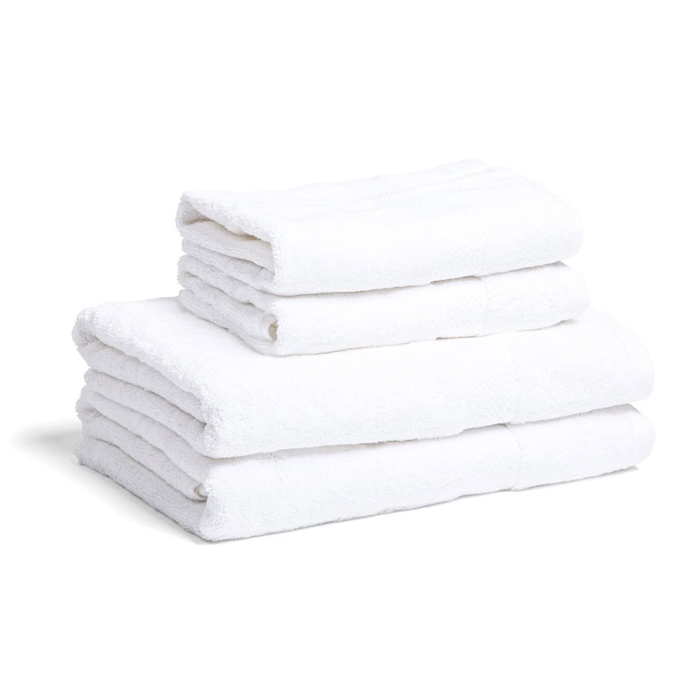 Lord Nelson Fairtrade handdoek 70x130cm set van 3 - Wit
