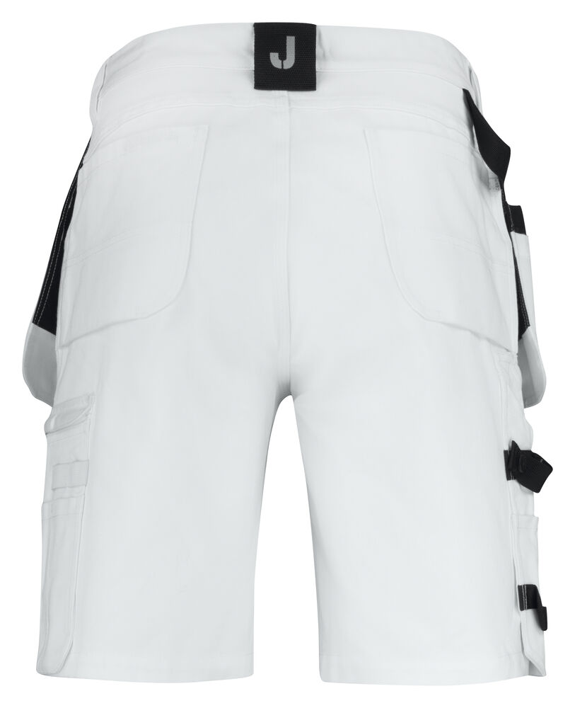 Jobman - 2132 Painters' Shorts Wit/Zwart C44