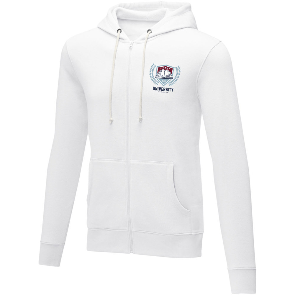 Charon 240 g/m² heren hoodie met ritssluiting