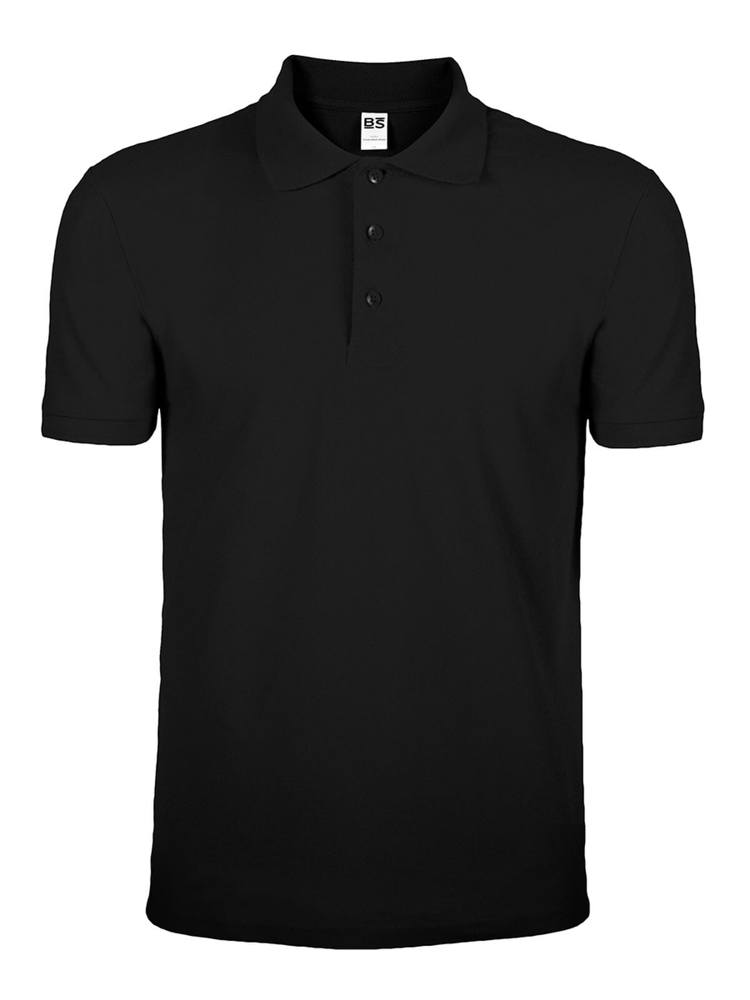 BS Evolution polo, 180 gr/m² - Zwart (Black)