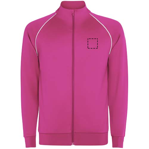 Valier-sweatshirt voor kinderen met doorlopende rits