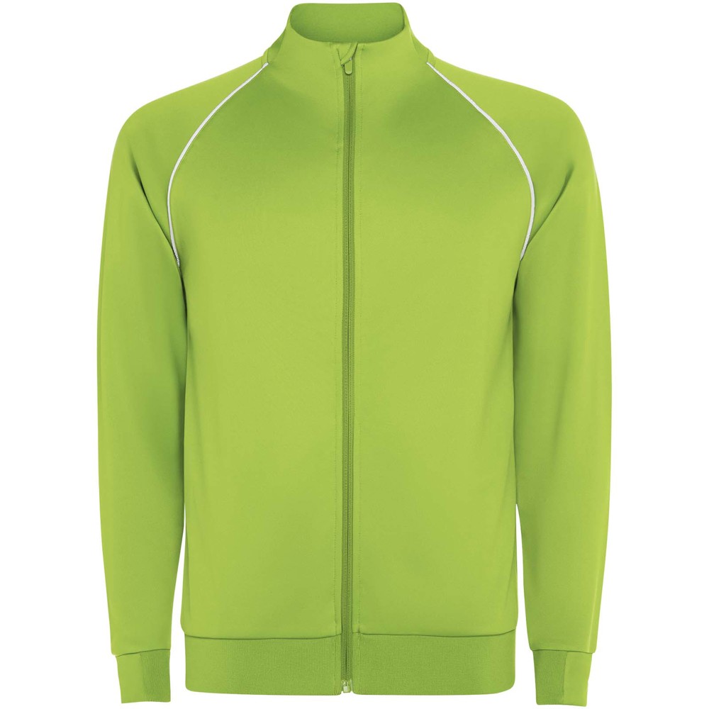 Valier-sweatshirt voor kinderen met doorlopende rits - Fluor groen