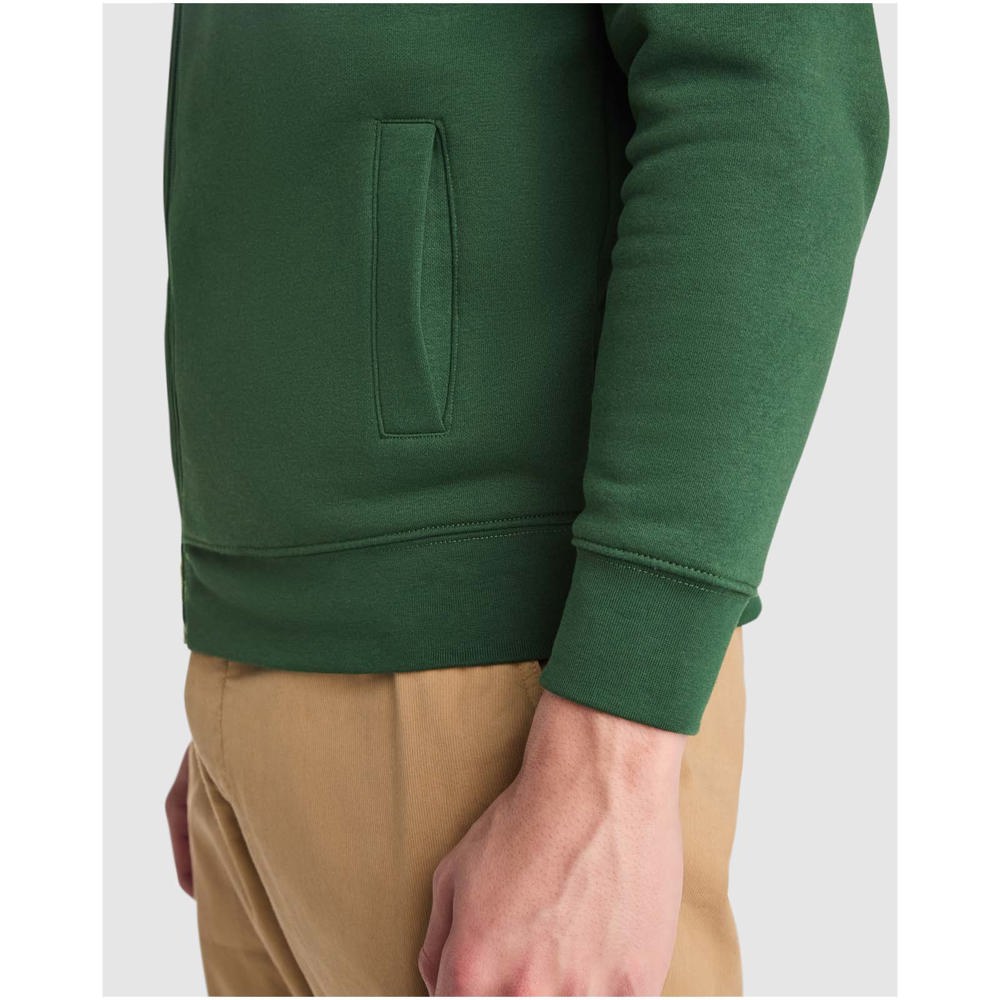 Ulan 280 g/m² unisex sweater met volledige rits