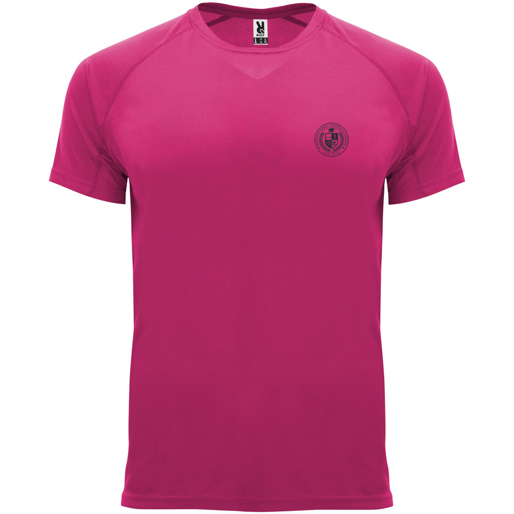 Bahrain 135 g/m² sportshirt met korte mouwen voor kinderen