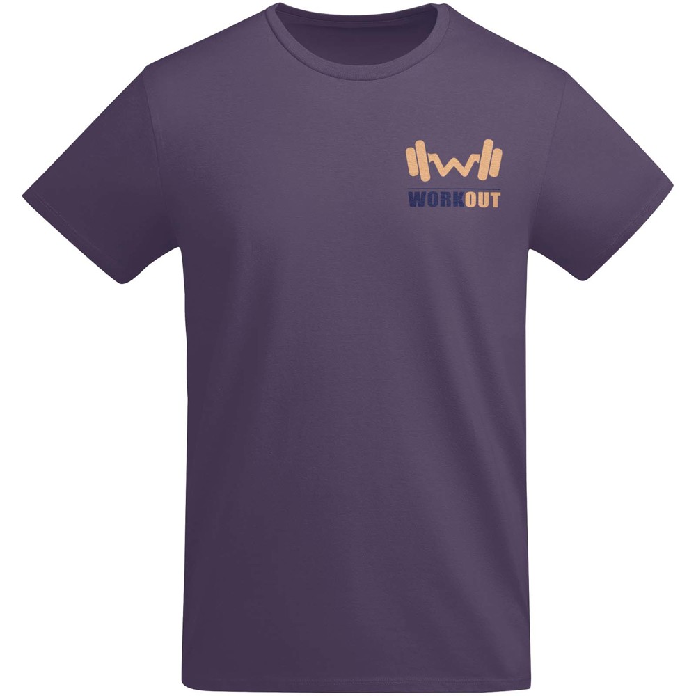 Breda 175 g/m² biologisch katoenen herenshirt met korte mouwen