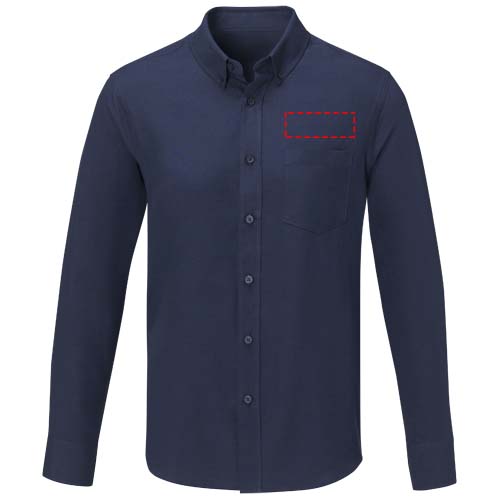 Pollux 130 g/m² herenoverhemd met lange mouwen