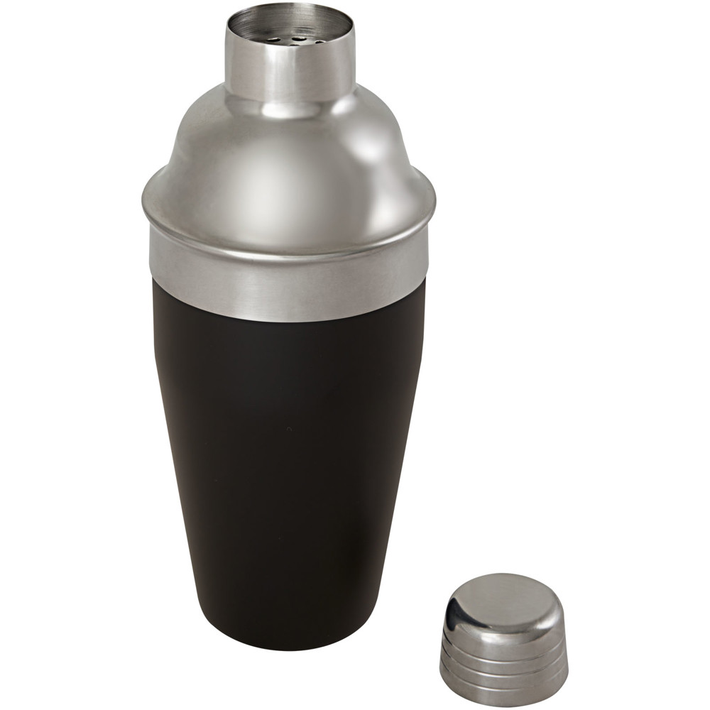 Gaudie gerecyclede roestvrijstalen cocktailshaker - Zwart