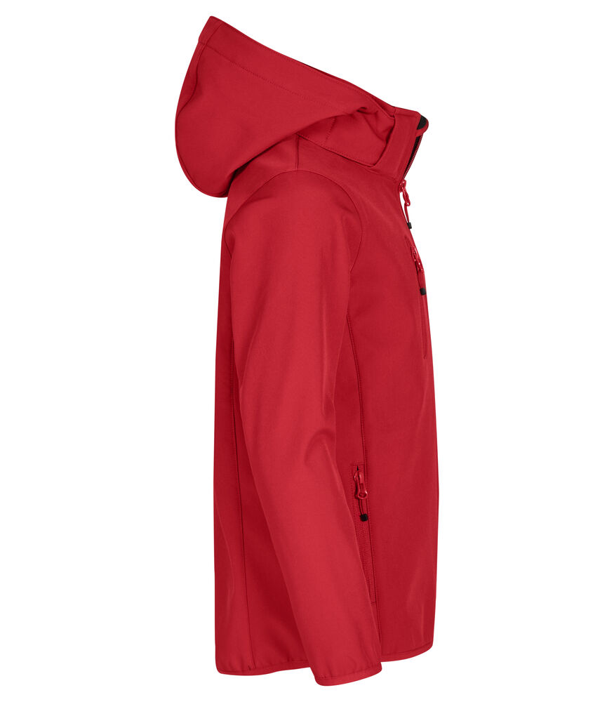 Clique - Classic Softshell Jacket Junior Rood 120