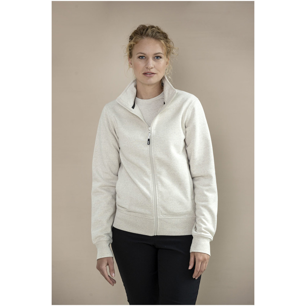 Galena 320 g/m² unisex Aware™ gerecyclede trui met volledige rits