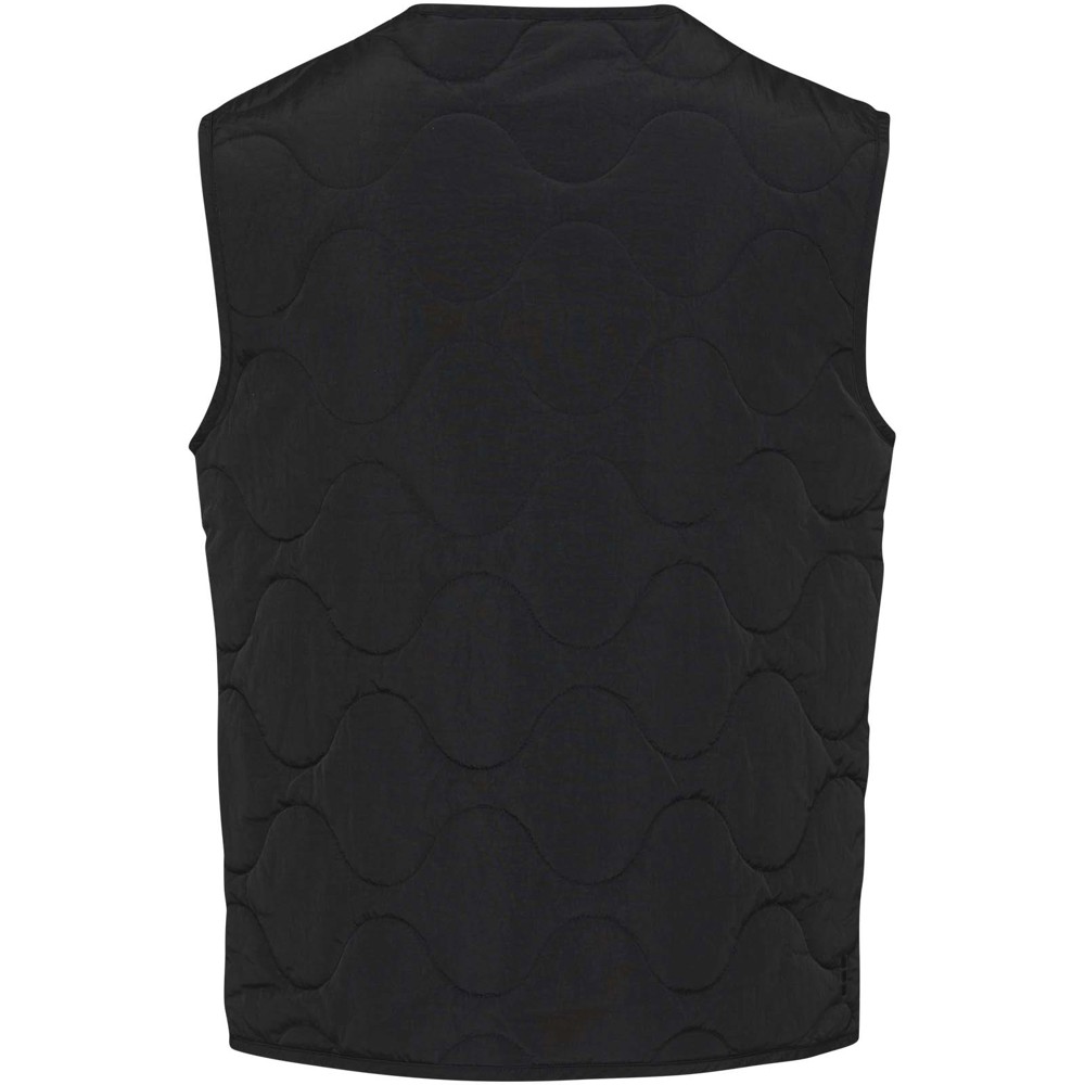 Quartz GRS gerecyclede gewatteerde unisex bodywarmer