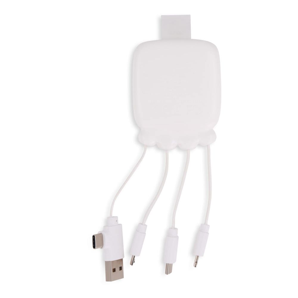3192 | Xoopar Octopus Gamma 2 Powerbank met Bio Oplaadkabel 3000mAh 