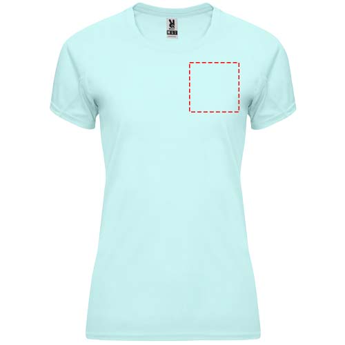 Bahrain 135 g/m² sportshirt met korte mouwen voor dames