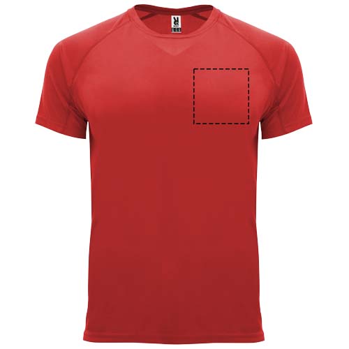 Bahrain 135 g/m² sportshirt met korte mouwen voor heren