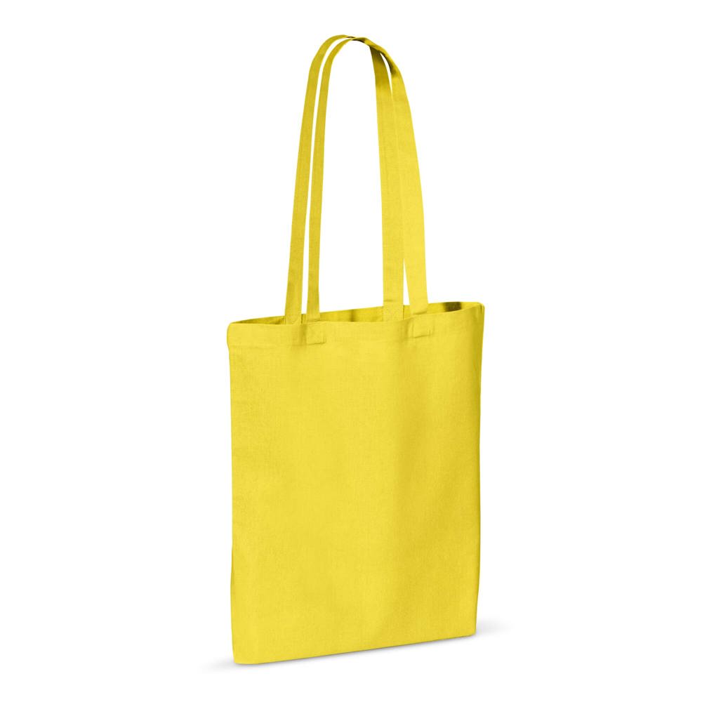 Schoudertas katoen OEKO-TEX® 140g/m² 38x42cm - Geel