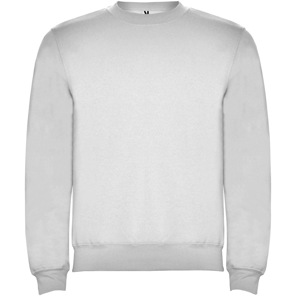 Clasica 280 g/m² unisex trui met ronde hals - Aswit gemêleerd