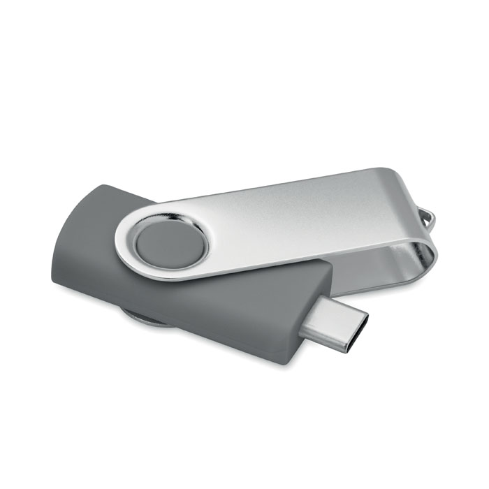 COLODRI - 16GB USB flash 3.0 type-C MO1401 - Grijs