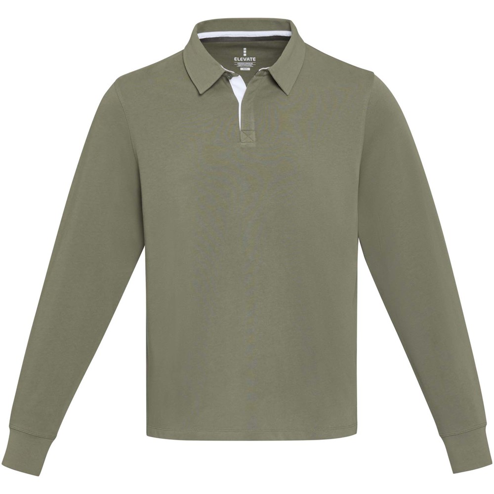 Clyde unisex organic rugbypolo sweatshirt 