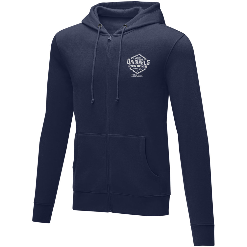 Charon 240 g/m² heren hoodie met ritssluiting