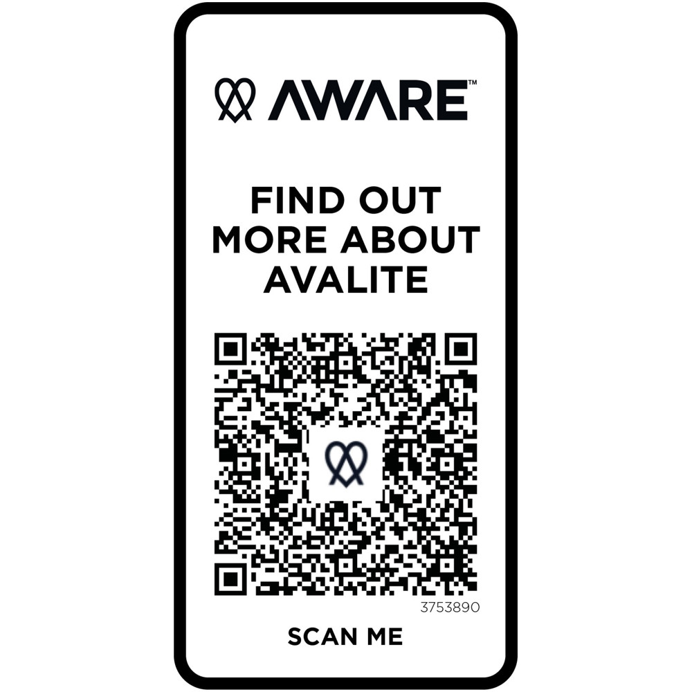 Avalite 160 g/m² unisex Aware™ gerecycled T-shirt met korte mouwen