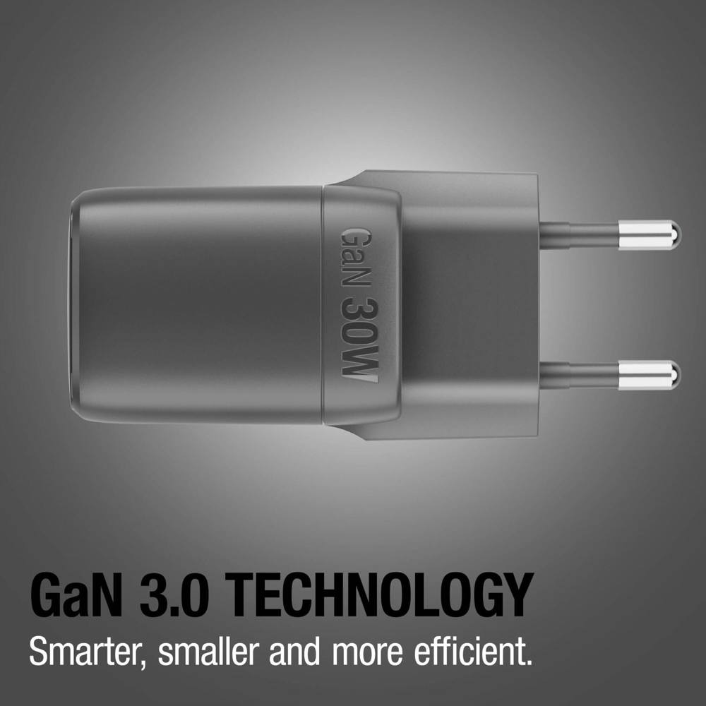 Fresh 'n Rebel 30W Snellader GaN USB-C &amp; USB-A