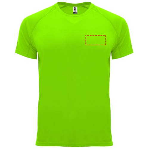 Bahrain 135 g/m² sportshirt met korte mouwen voor kinderen