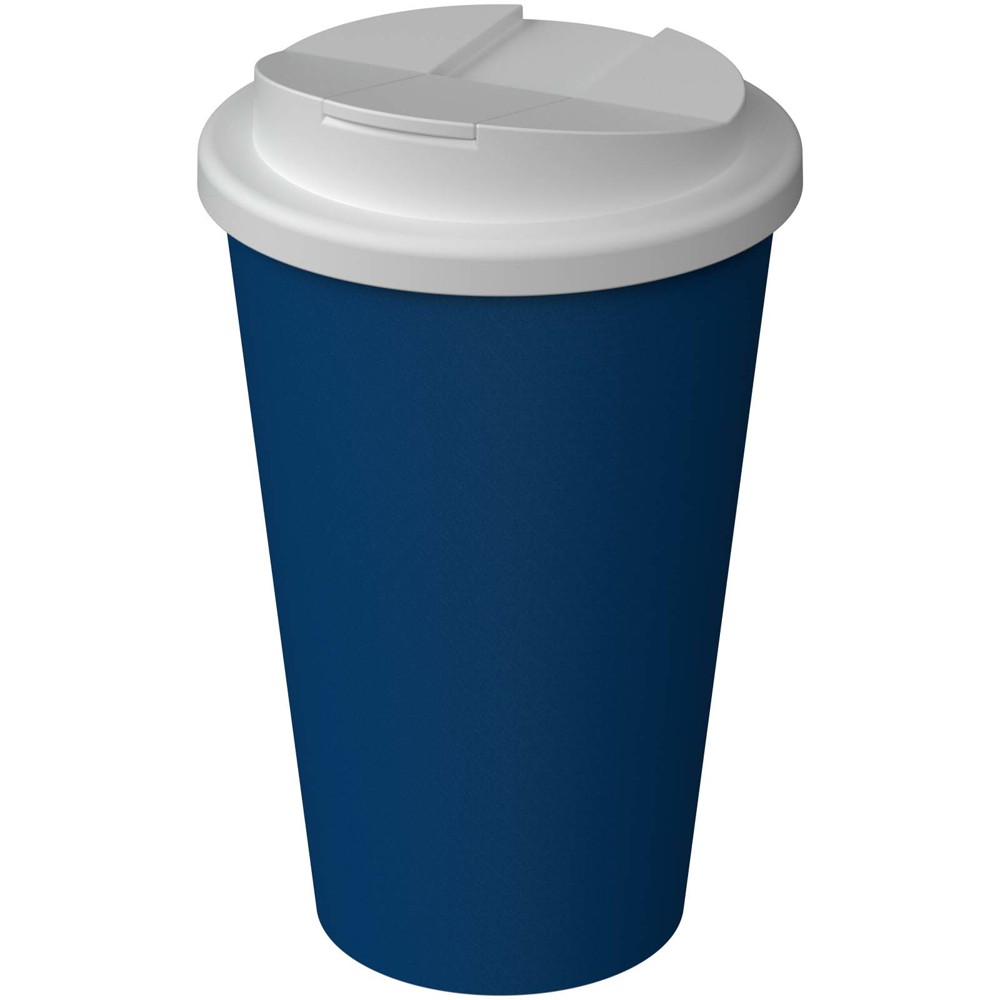 Americano® Infiniti geïsoleerde beker van 350 ml met morsbestendig deksel - Oceaanblauw