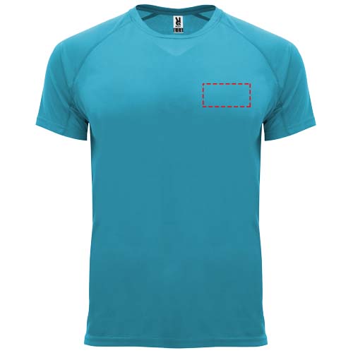 Bahrain 135 g/m² sportshirt met korte mouwen voor kinderen