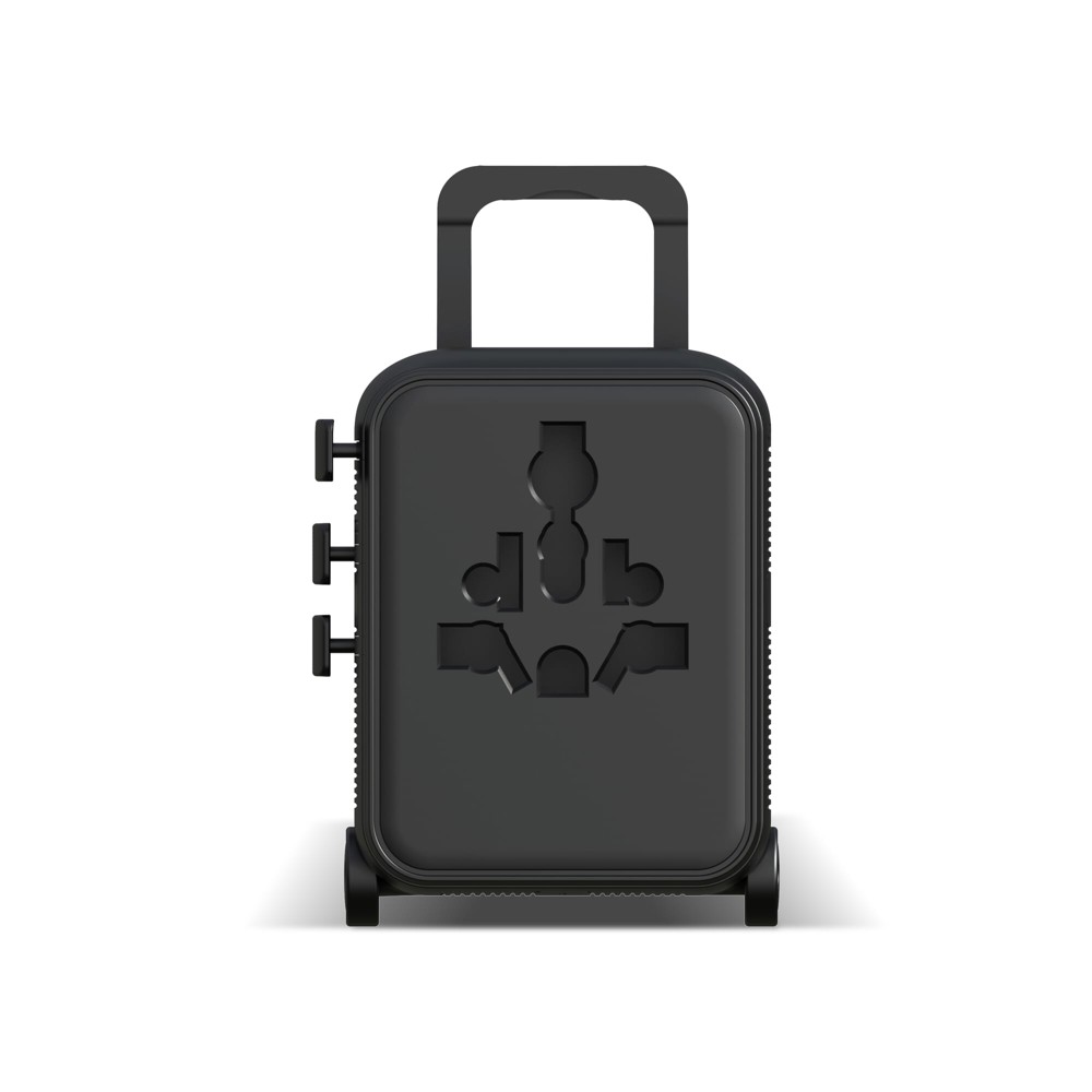 Xoopar Luggie GaN Wereldstekker Trolley