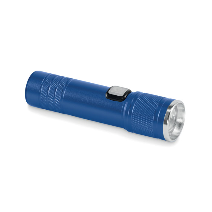 FLASHRA - Oplaadbare COB zaklamp - Blauw