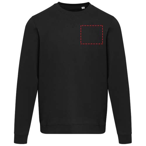 Jasper 280 g/m² unisex OCS gecertificeerde organische gerecyclede trui met ronde hals