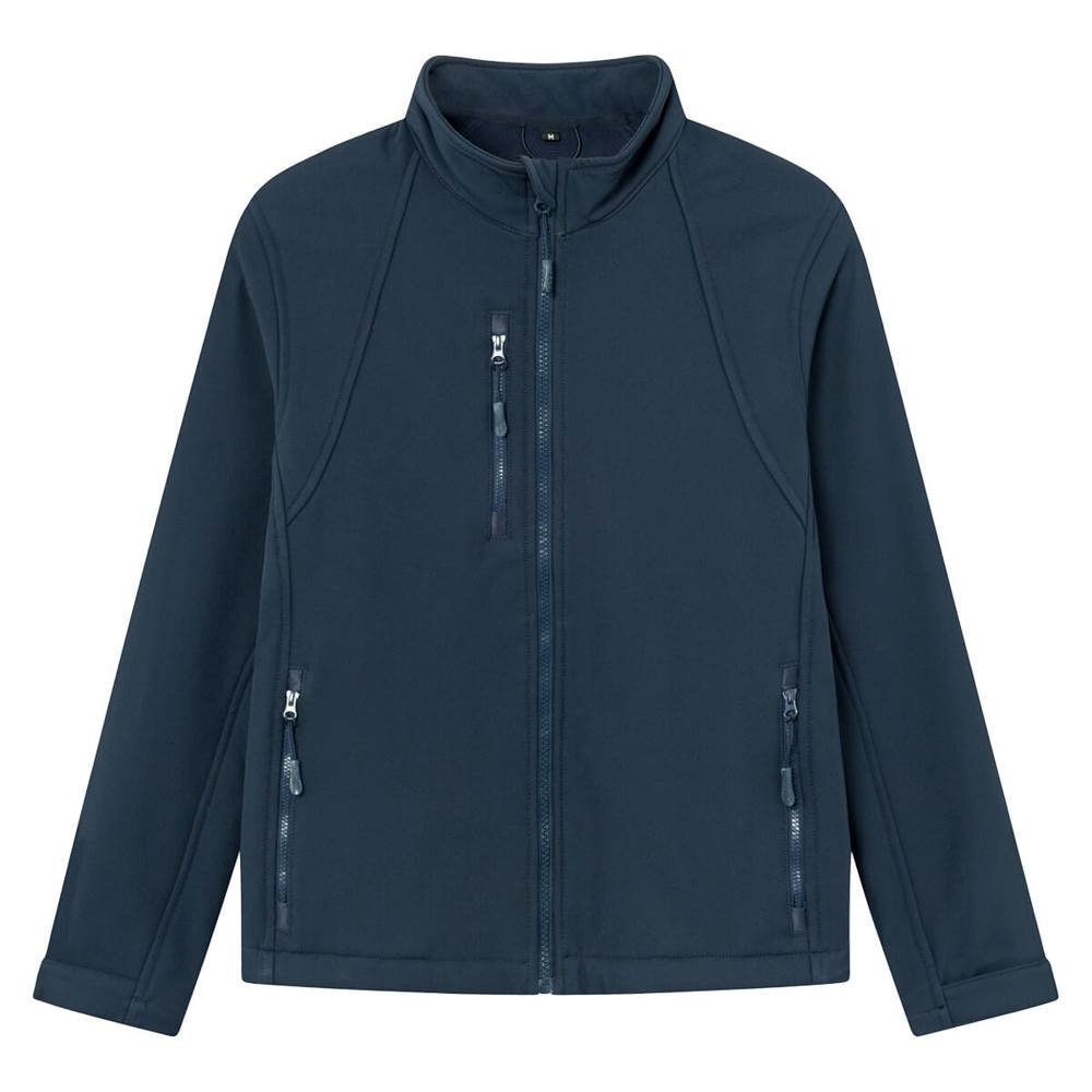 Brickstone dames softshell jas, 340 gr/m² - Navy (PMS 533c) / Navy