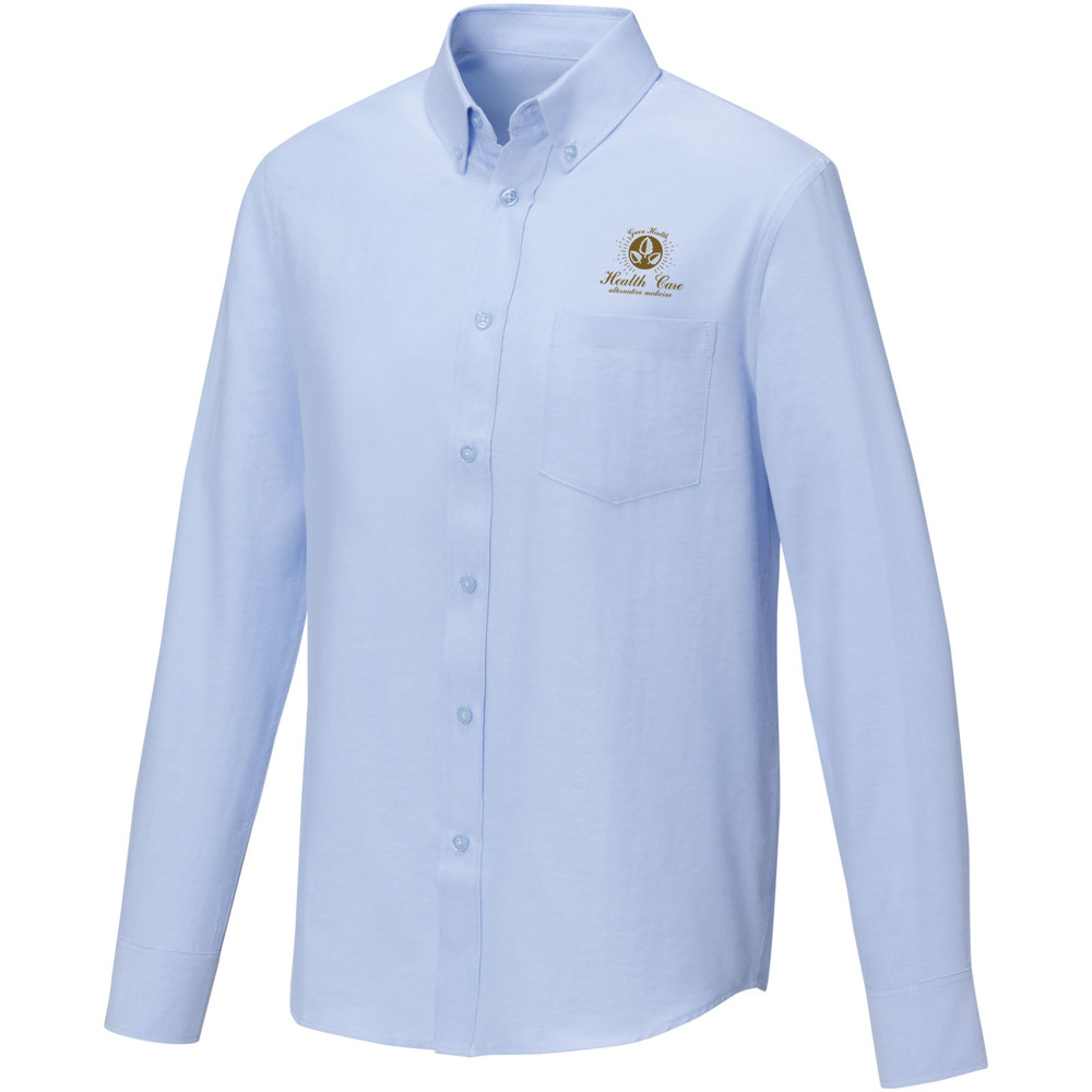 Pollux 130 g/m² herenoverhemd met lange mouwen