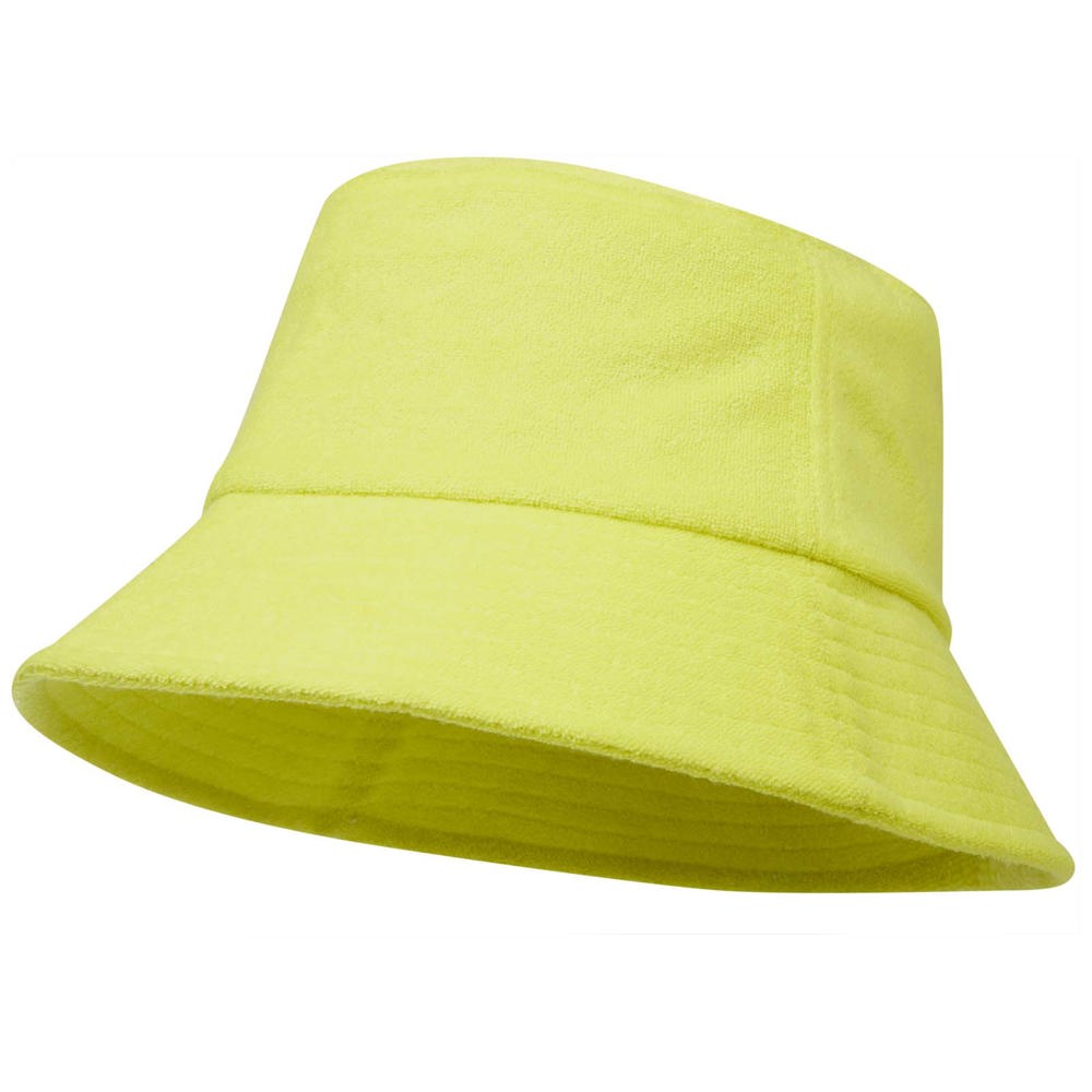 Melo 230 g/m² GRS gerecyclede terry zonnehoed - Lime