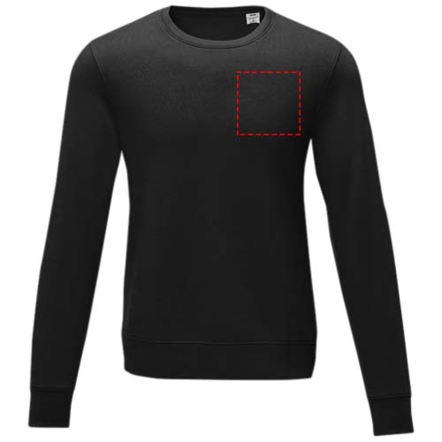 Charon 240 g/m² heren sweater met crewneck