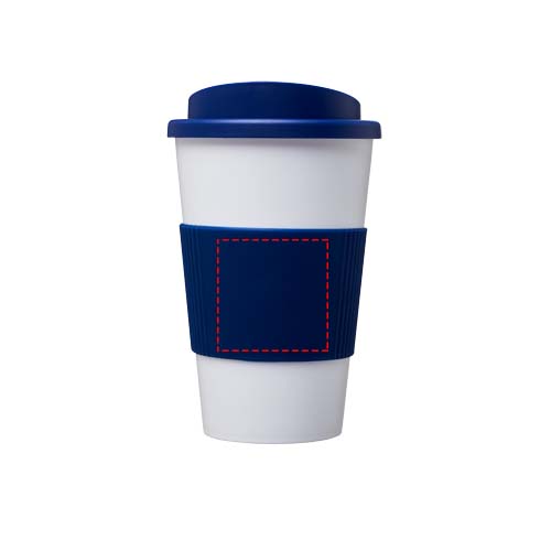 Americano® geïsoleerde beker van 350 ml met handgreep