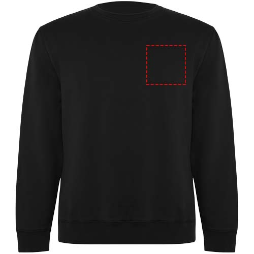 Batian 300 g/m² biologisch katoenen uniseks sweater met ronde hals