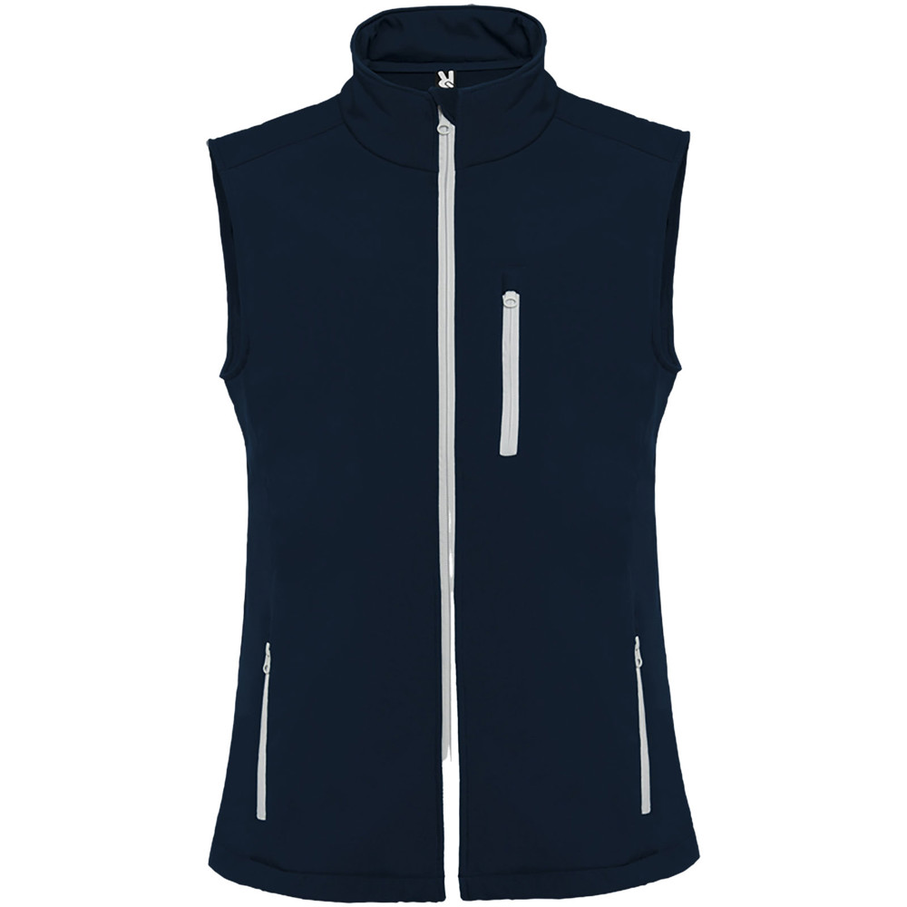 Nevada unisex softshell bodywarmer - Marineblauw