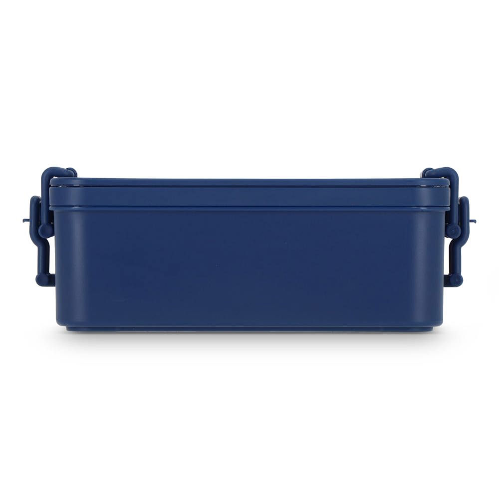Dubbellaagse Lunchbox met Bestek